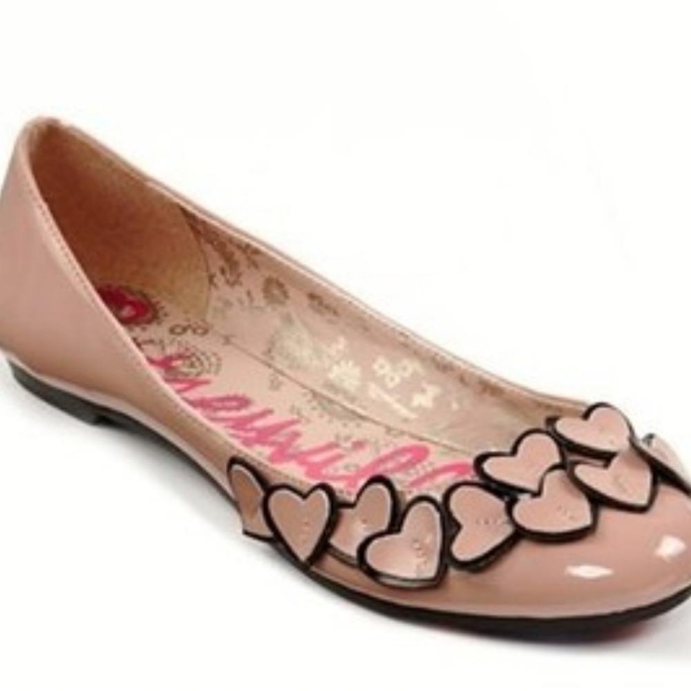 Betseyville patent leather flats